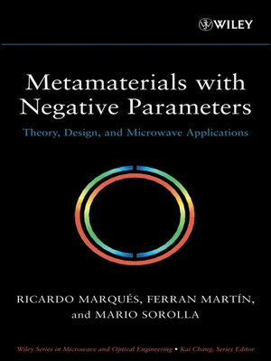 cover image of Metamaterials with Negative Parameters